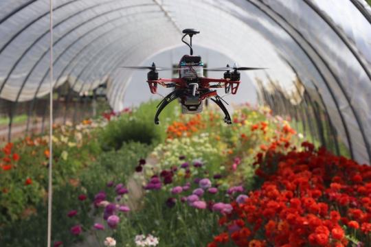 The Pollinator UAV in Action